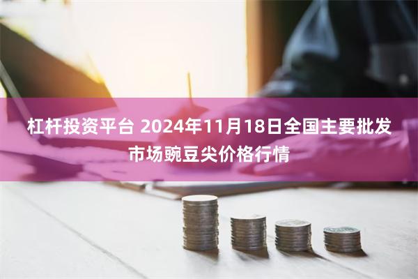 杠杆投资平台 2024年11月18日全国主要批发市场豌豆尖价